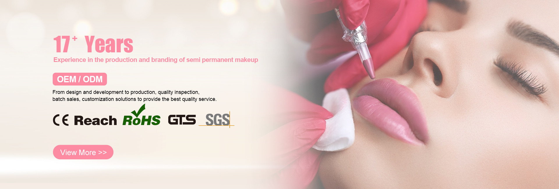 Качество Постоянный набор татуировки макияжа фабрика