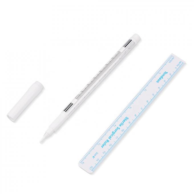 белая водоустойчивая ручка отметки брови 12g для располагать татуировки 0